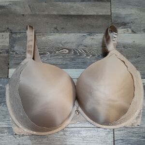 5/$25 SALE Torrid Curve Size 40H Underwire Heavy Padding Cream Bra